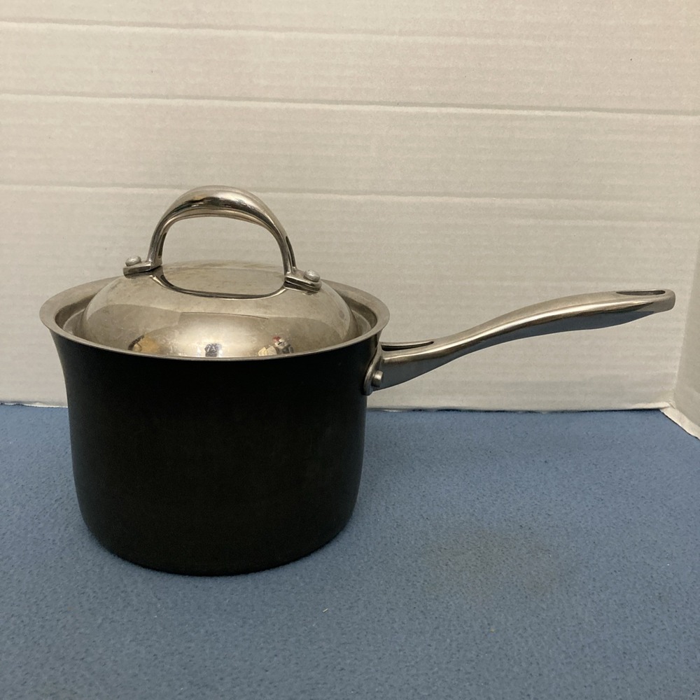 Kirkland Signature NSF Hard-Anodized Aluminum 3 QT (2.8 L) Saucepan w/Lid